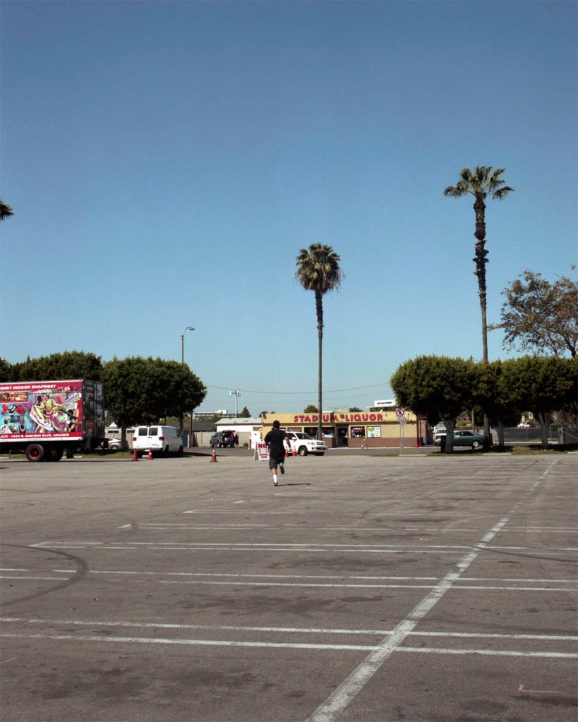 William Camargo (American, b. 1989) 'As Far As I Can Get in 10 Seconds From The Swapmeet Parking Lot to the Liquor Store After Divola' 2020