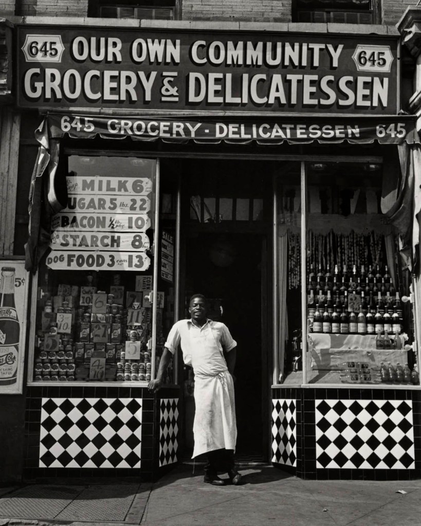 Aaron Siskind (American, 1902-1991) 'Grocery Store' 1940
