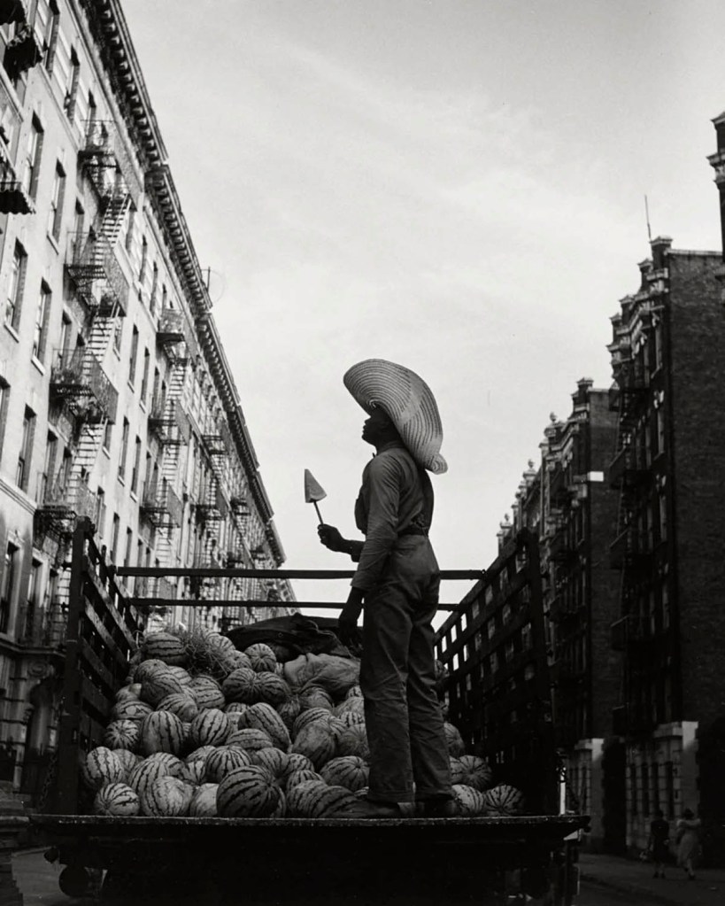 Aaron Siskind (American, 1902-1991) 'Watermelon Man' 1940