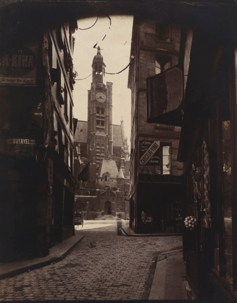 Eugène Atget (French, 1857–1927) 'Rue de la Montagne-Sainte-Geneviève' 1898