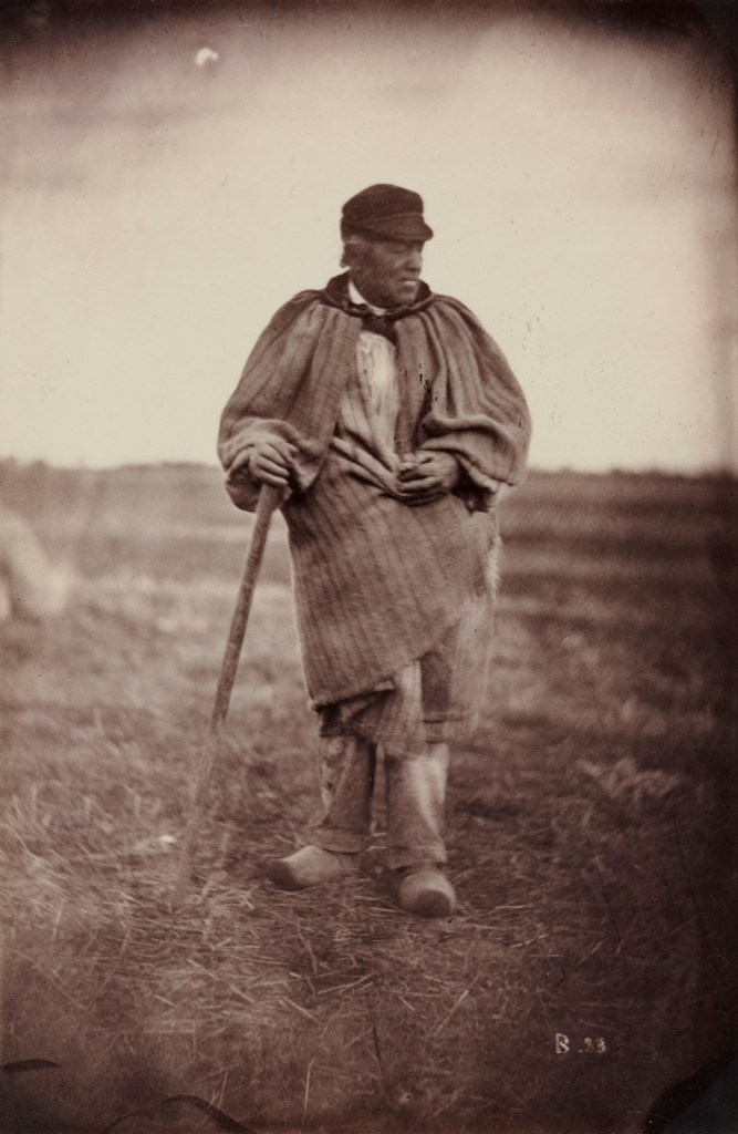 Auguste Giraudon's Artist (French) 'Man with Walking Stick' Late 1870's