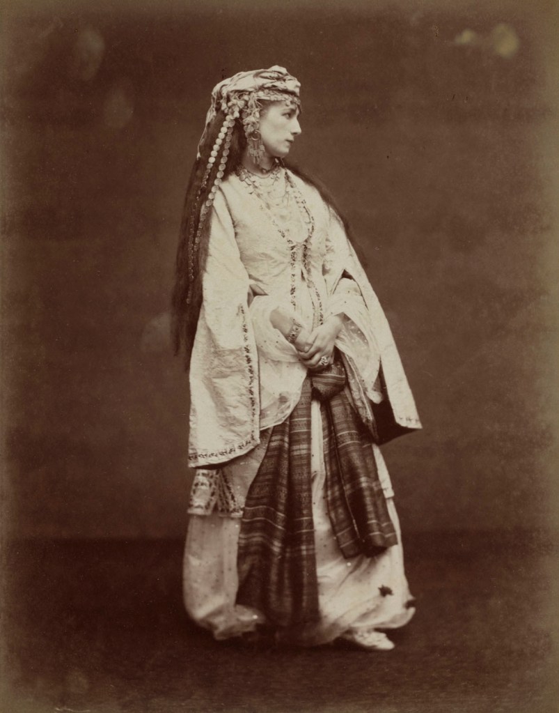 Étienne Carjat (French, 1828–1906) 'Sarah Bernhardt in "Zaire" by Voltaire' 1874