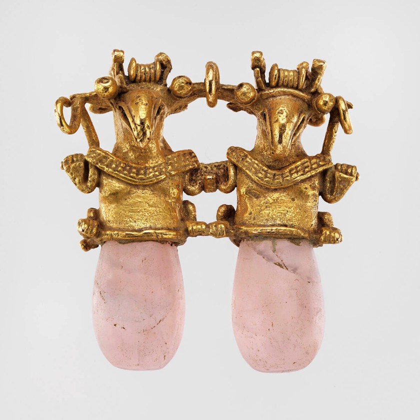 Unknown maker (Coclé (Macaracas)) 'Double bird pendant' 950-1100 CE