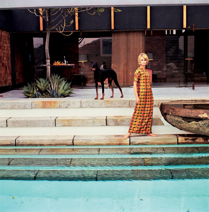 F.C. Gundlach (German, 1926-2021) 'Gunel Person at Sérgio Bernardes' villa', Rio de Janeiro, 1963
