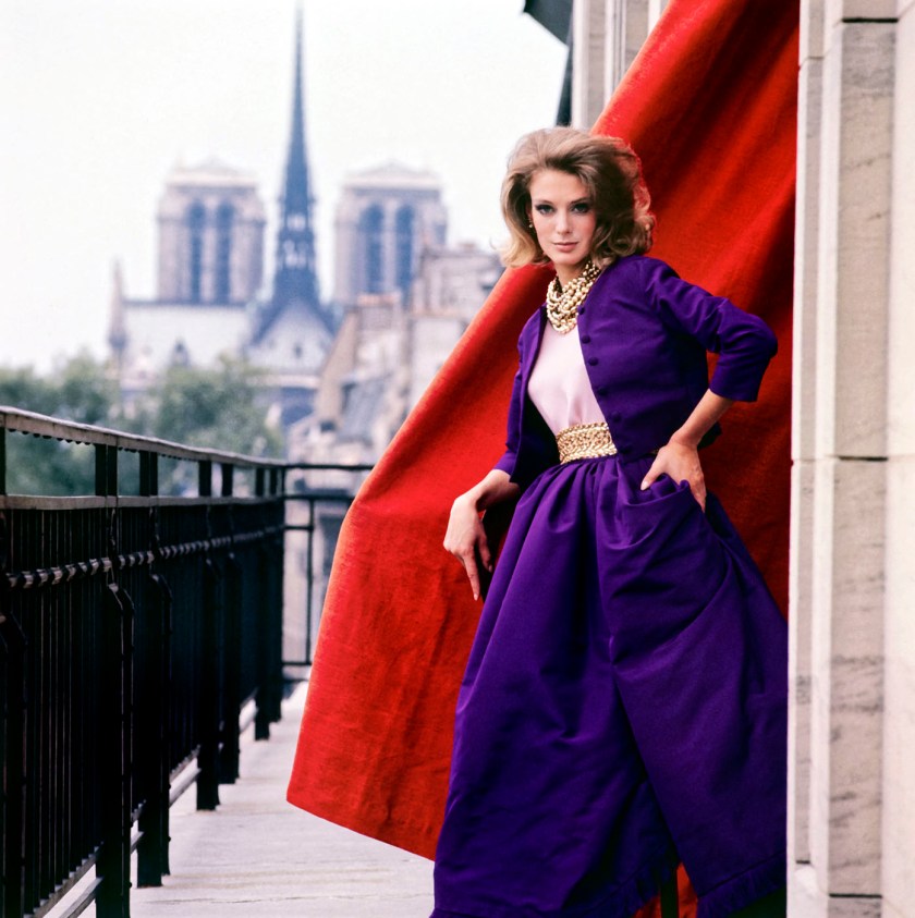 F.C. Gundlach (German, 1926-2021) 'On Helena Rubinstein's Balcony', Paris 1963