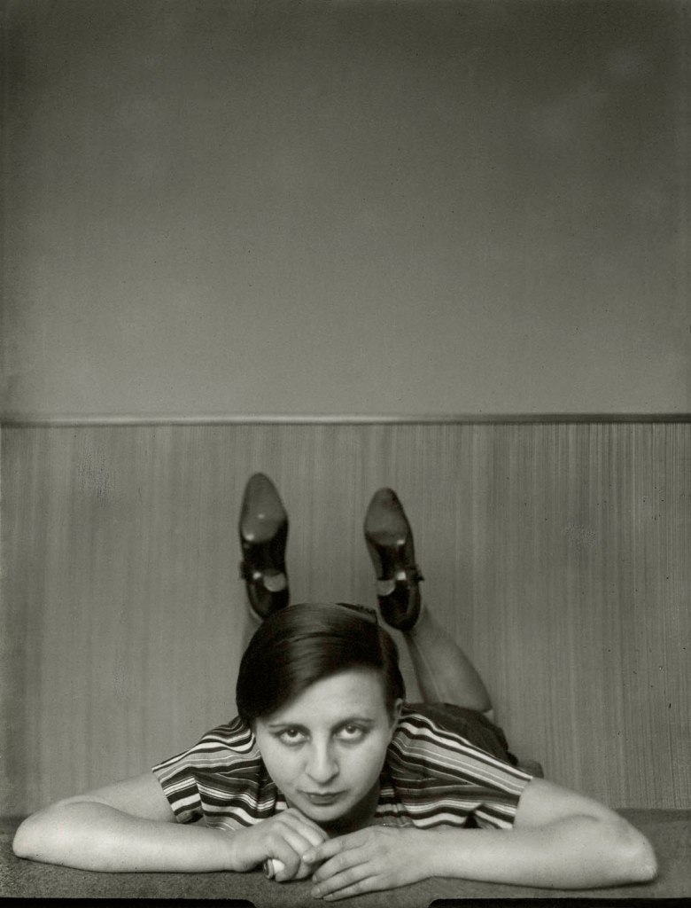 Gertrud Arndt (German, 1903-2000) 'Selbstporträt im Atelier Bauhaus Dessau' (Self-portrait in the Bauhaus Dessau studio) 1926
