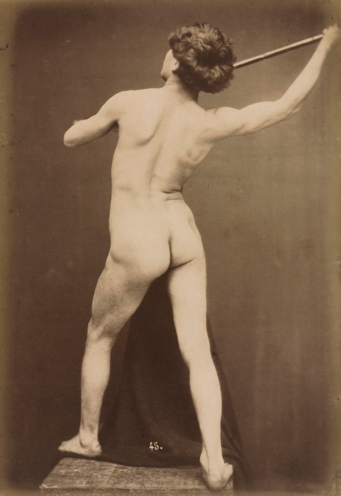 Guglielmo Marconi (French, 1842–after 1885) 'Male Nude' c. 1870-1875
