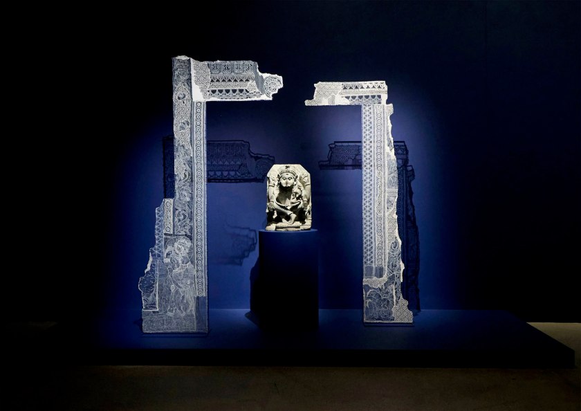 Installation view of the 'Avatar - Forms of Vishnu' exhibition at the Art Gallery of New South Wales, Sydney
