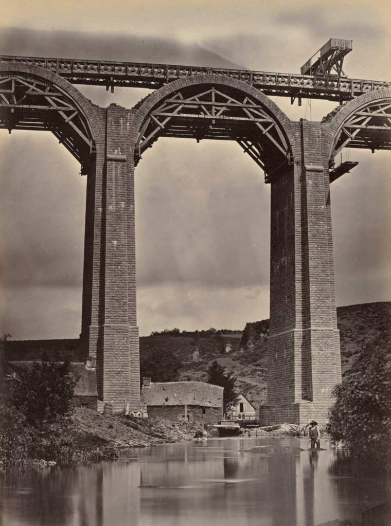 Jules DuClos (French, 1824–1879) 'Pont-de-Buis, on the Doufine, France' c. 1865