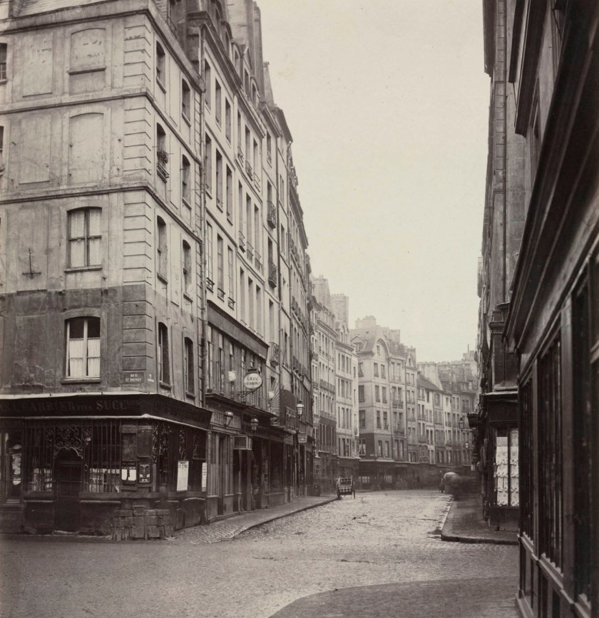 Charles Marville (French, 1813-1879) 'Rue de la Ferronnerie' c. 1865