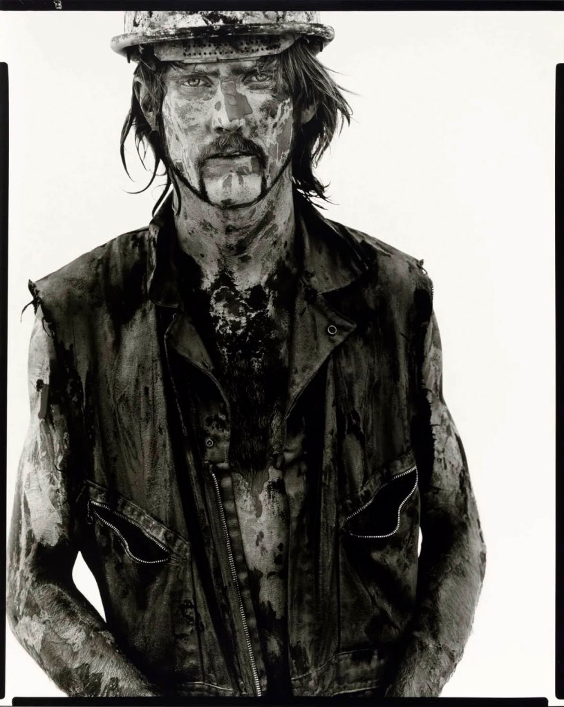 Richard Avedon (American, 1923-2004) 'Tom Stroud, oil field worker, Velma, Oklahoma, 6/12/80' 1980