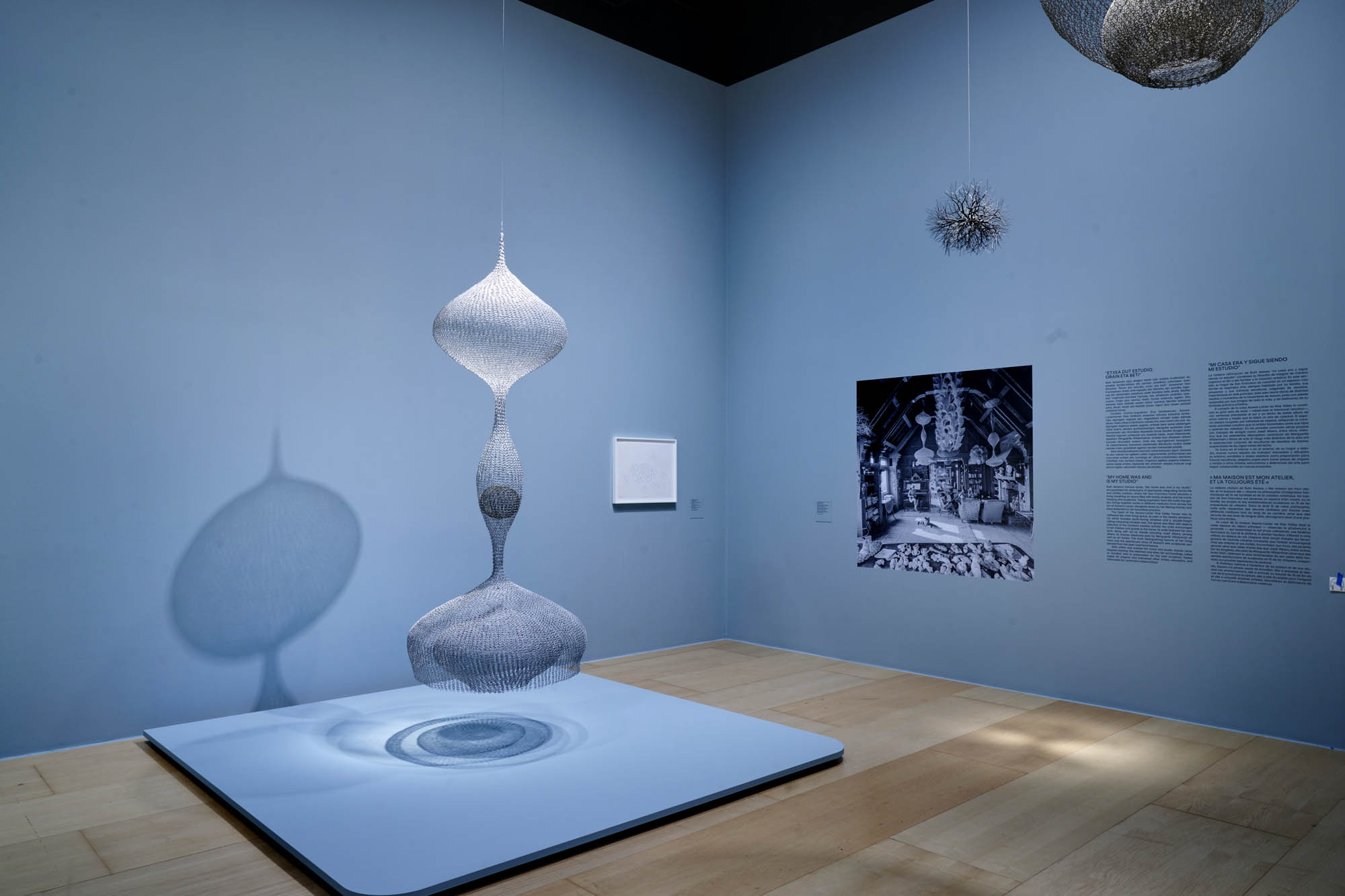 Installation view of the exhibition 'Ruth Asawa: Retrospective' at the Guggenheim Museum Bilbao, March - September, 2026 Installation view of the exhibition 'Ruth Asawa: Retrospective' at the Guggenheim Museum Bilbao, March - September, 2026