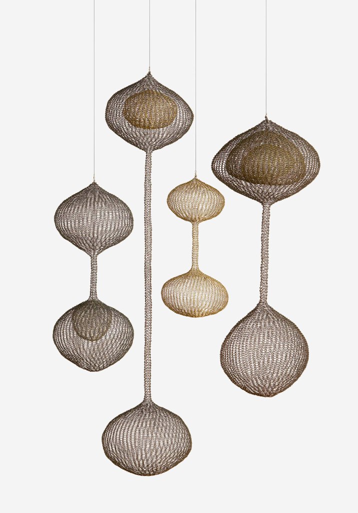 Ruth Asawa (American, 1926-2013) 'Untitled' (S.046a-d, Hanging Group of Four, Two-Lobed Forms) 1961 Ruth Asawa (American, 1926-2013) 'Untitled' (S.046a-d, Hanging Group of Four, Two-Lobed Forms) 1961