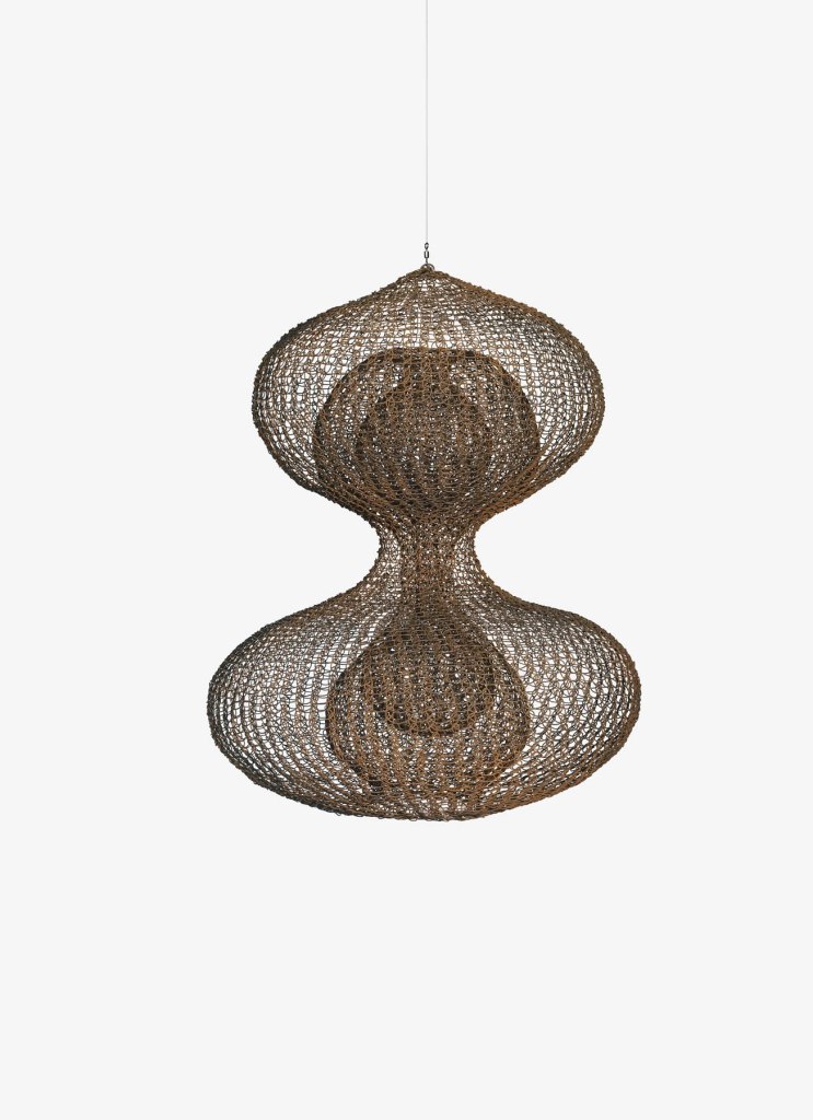 Ruth Asawa (American, 1926-2013) 'Untitled' (S.797, Hanging Two-Lobed, Three-Layered Continuous Form within a Form) c. 1954 Ruth Asawa (American, 1926-2013) 'Untitled' (S.797, Hanging Two-Lobed, Three-Layered Continuous Form within a Form) c. 1954