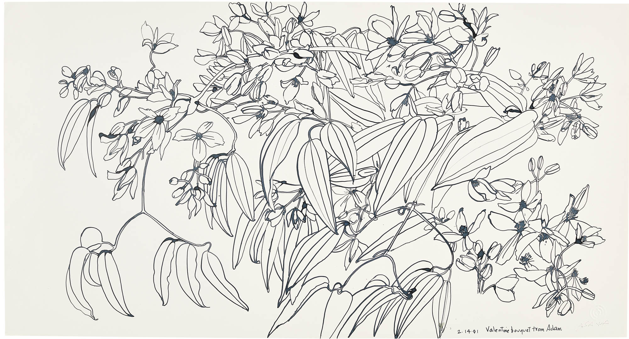 Ruth Asawa (American, 1926-2013) 'Valentine Bouquet from Adam' (PF.555) 1991 Ruth Asawa (American, 1926-2013) 'Valentine Bouquet from Adam' (PF.555) 1991