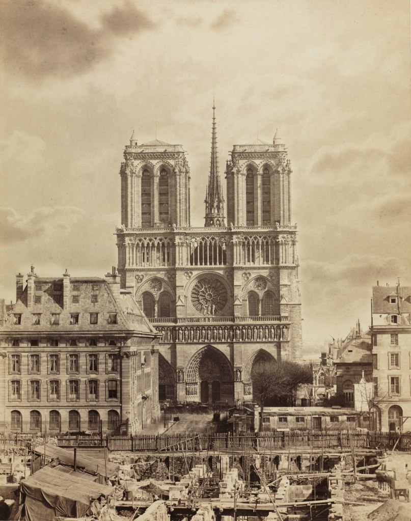 Charles Soulier (French, 1840-1875) 'Notre Dame de Paris' early 1860s