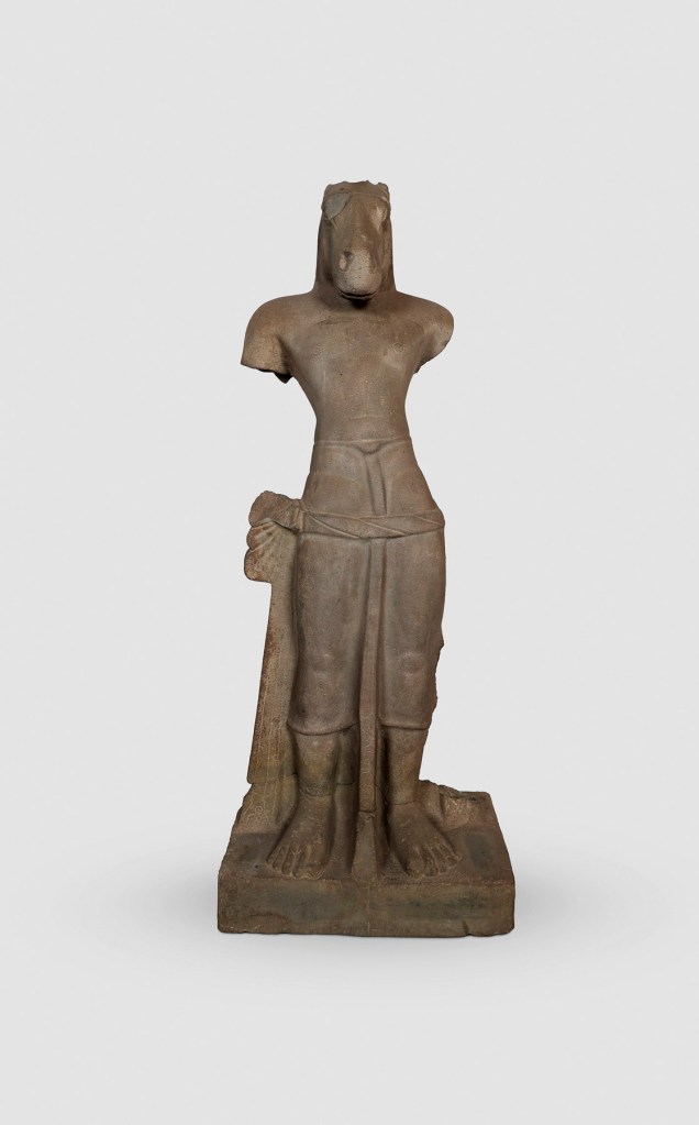 Cambodia, Svay Rieng, Kouk Trap, Pre-Angkor period (c. 100-800) 'Vajimukha (Hayagriva or Kalkin)' Late 500s to early 600s