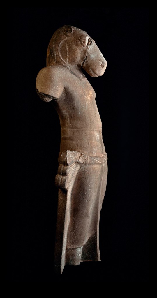 Cambodia, Svay Rieng, Kouk Trap, Pre-Angkor period (c. 100-800) 'Vajimukha (Hayagriva or Kalkin)' Late 500s to early 600s