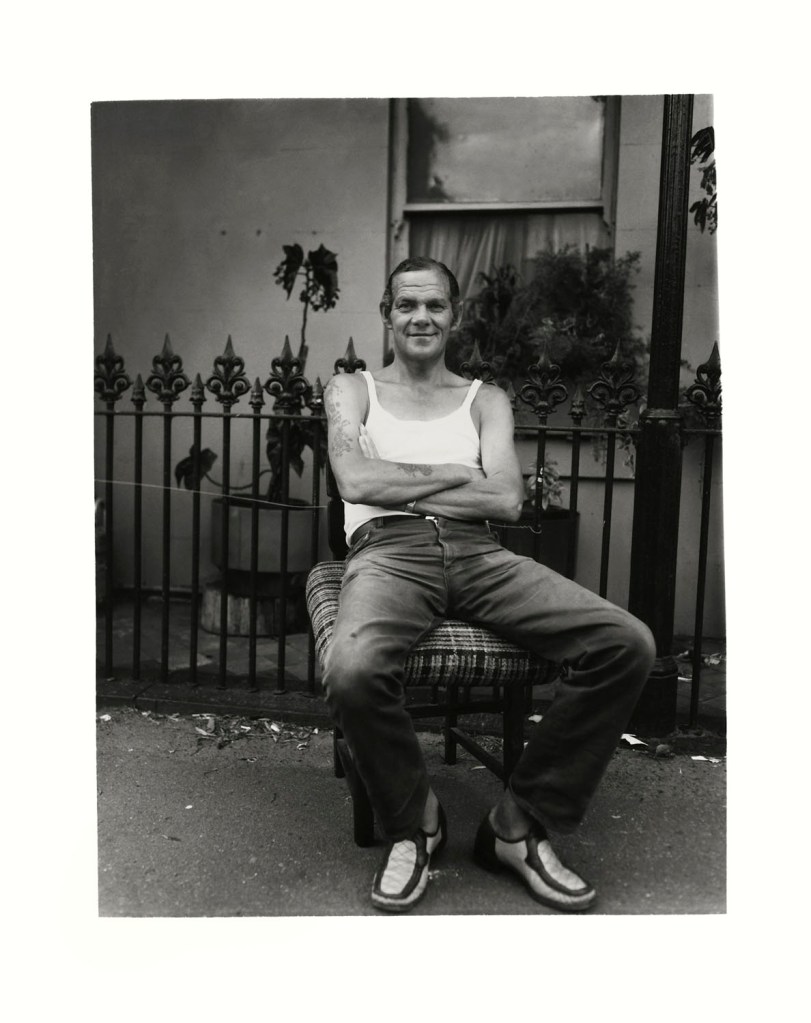 Viva Gibb (Australian, 1945-2017) 'Skippy' outside 44 Hawke Street, West Melbourne' 1982