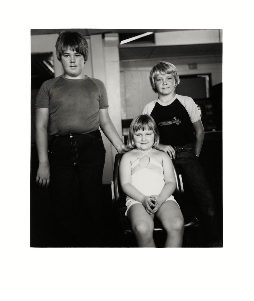 Viva Gibb (Australian, 1945-2017) 'The Kennedy children, Three Crowns Hotel, 365 Victoria Street, West Melbourne' 1982