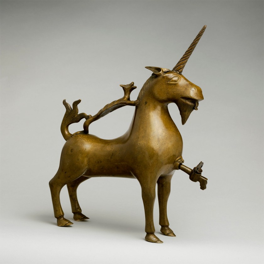 Unknown maker (German) 'Aquamanile in the Form of a Unicorn' c. 1425-1450