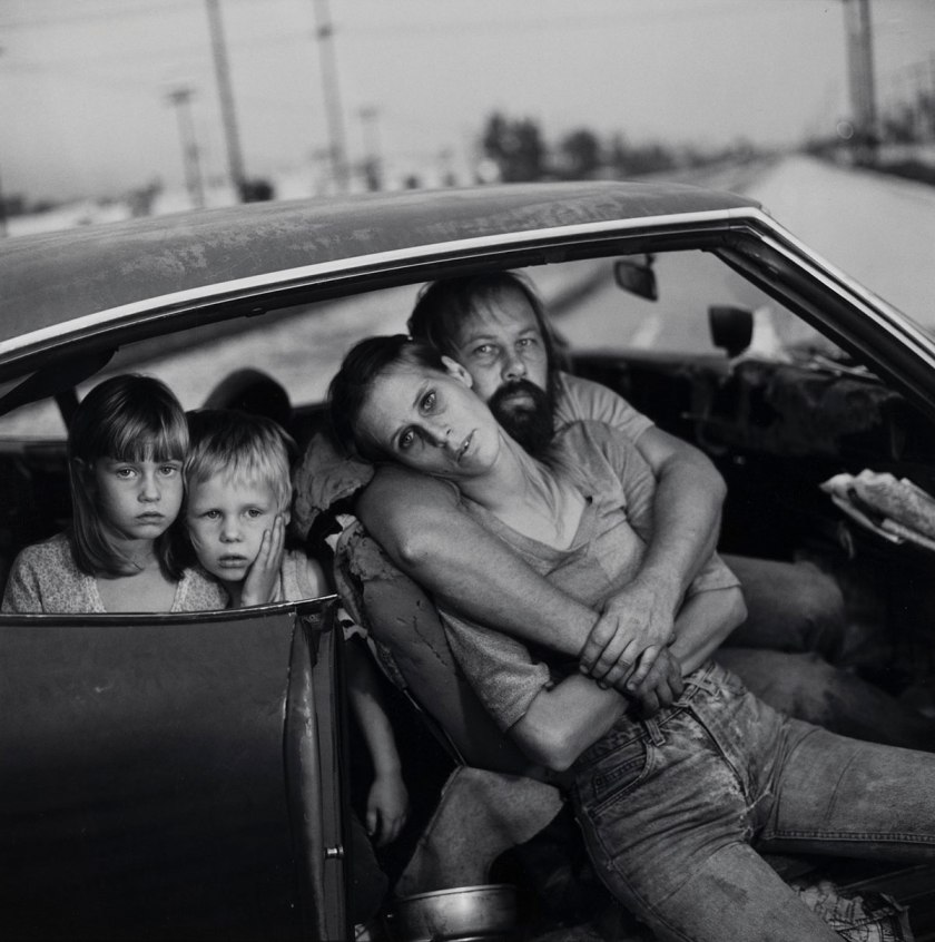 Mary Ellen Mark (American, 1940-2015) 'The Damm Family in Their Car, Los Angeles, California' 1987