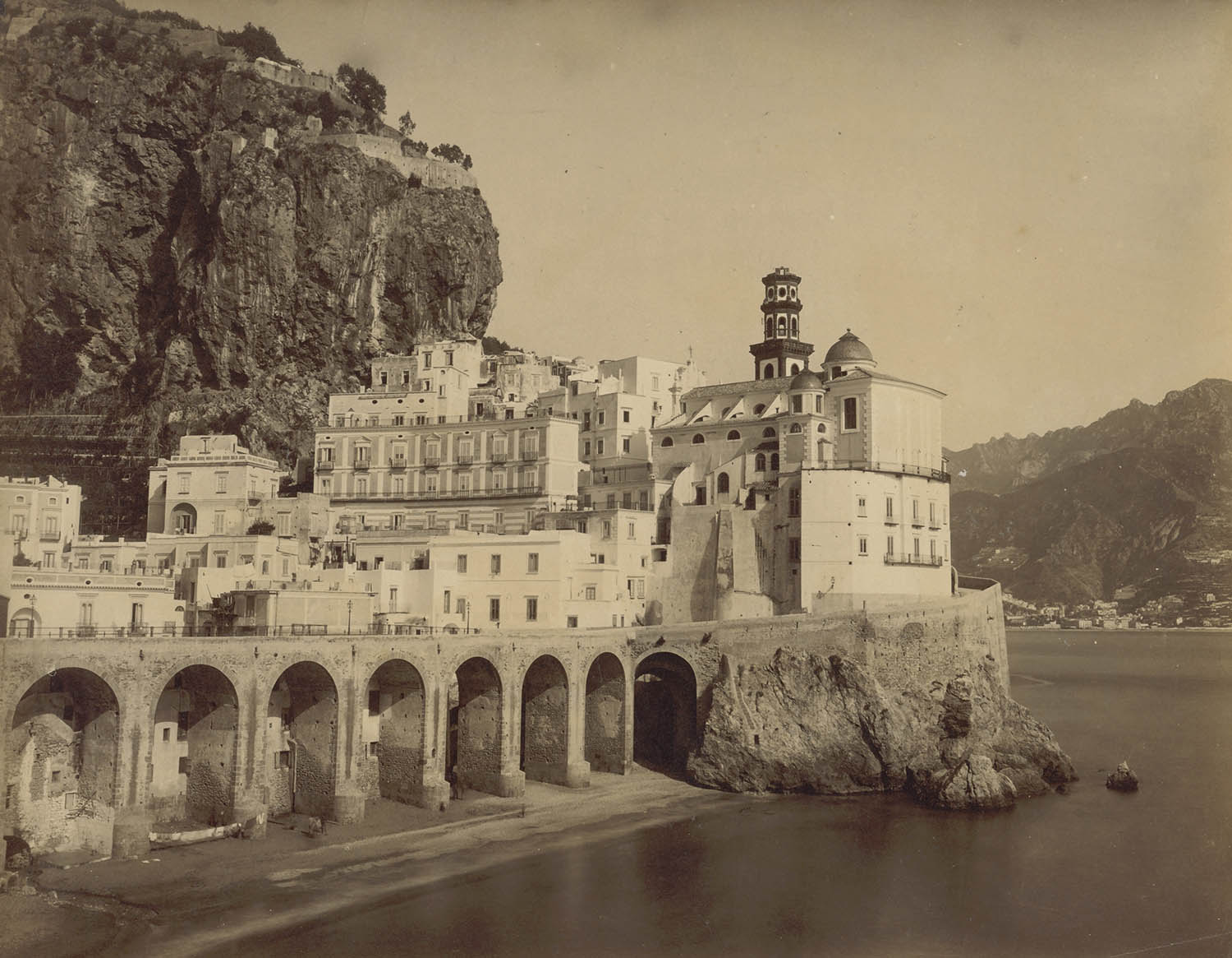 Giorgio Sommer (Italian born Germany, 1834-1914) 'Atrani, Italien' 1868–1870