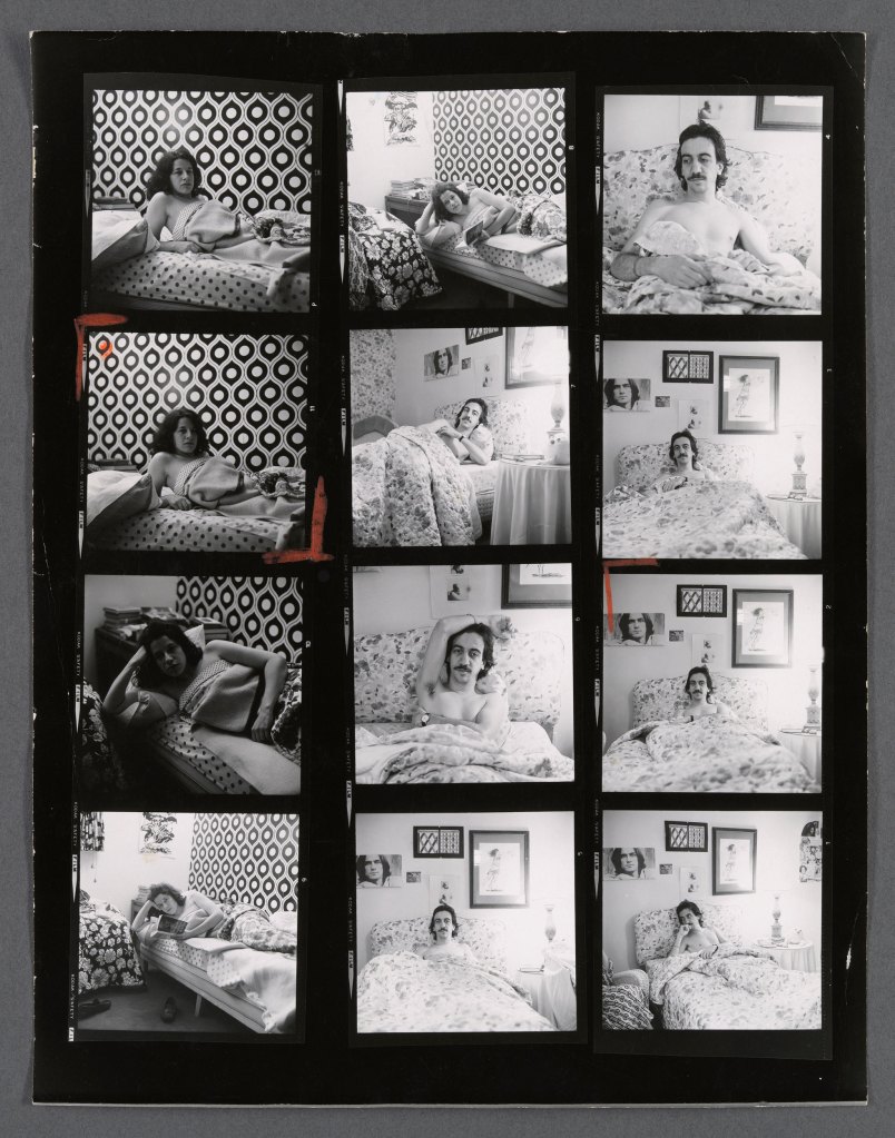 Peter Hujar (American, 1934-1987) 'Vince Aletti and Fran Lebowitz, Morristown, New Jersey' 1974, job 622