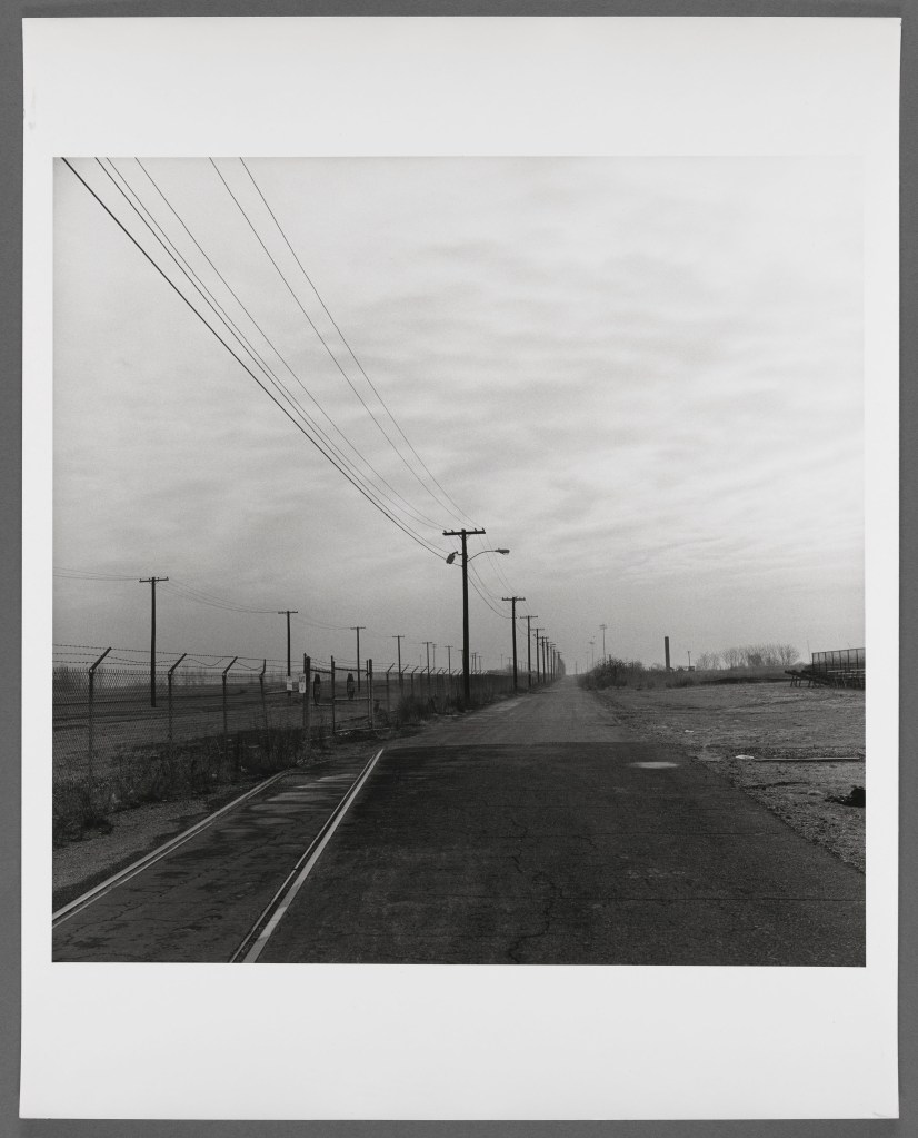 Peter Hujar (American, 1934-1987) 'Road and Power Line, New Jersey' 1984