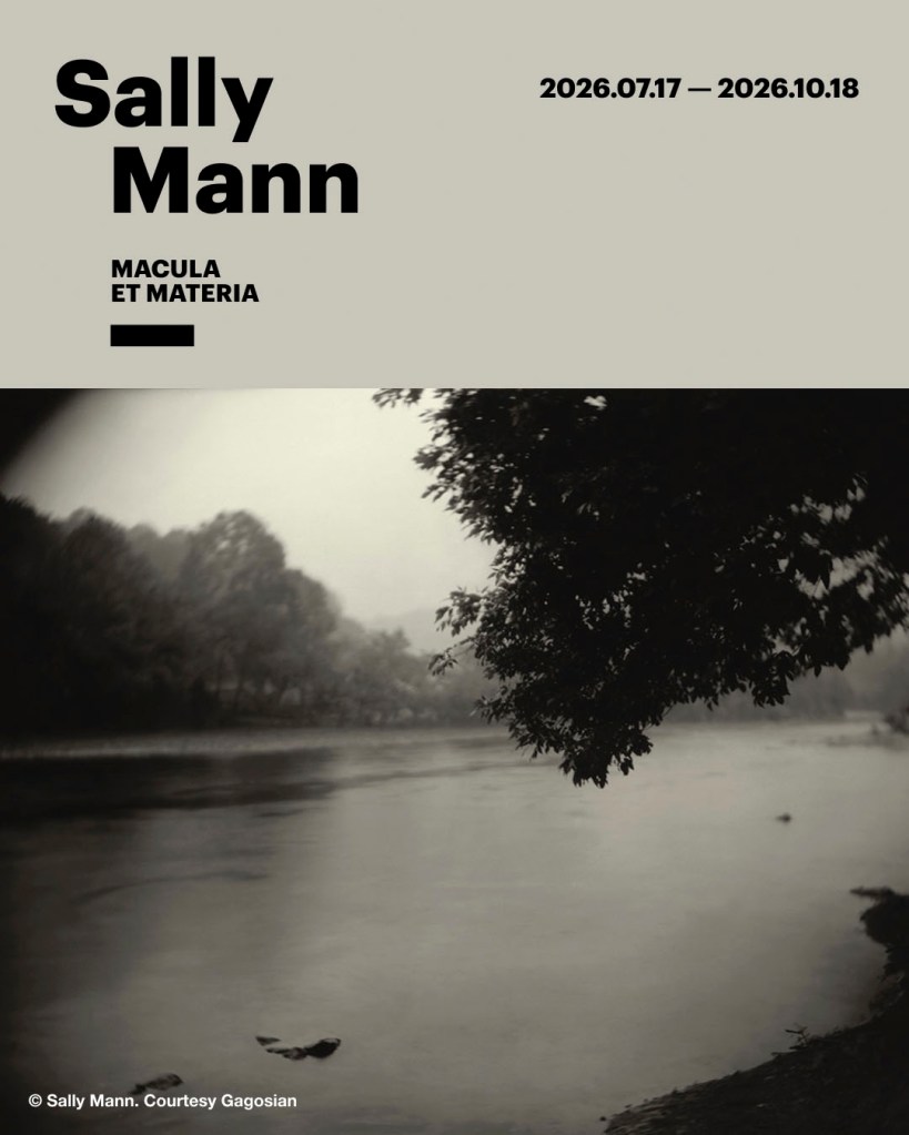 'Sally Mann Macula et Materia' exhibition poster